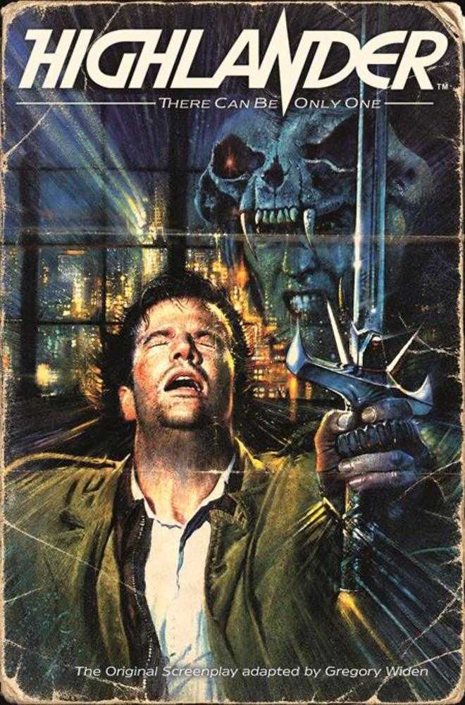 Highlander The Original Screenplay #1 (Of 4) TITAN E Poster Bysouth 12/02/2026 | BD Cosmos