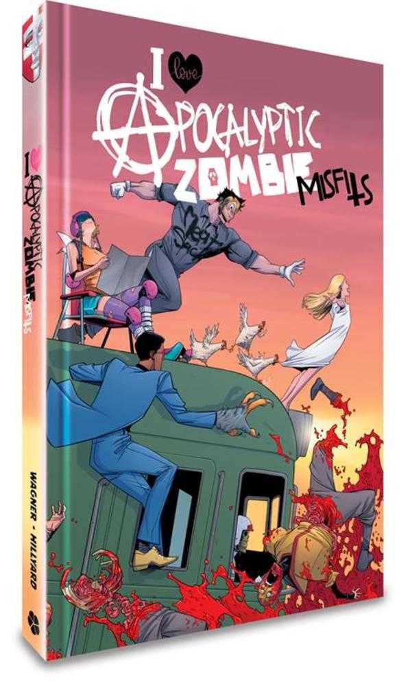 I Love Apocalyptic Zombie Misfits Hardcover | BD Cosmos