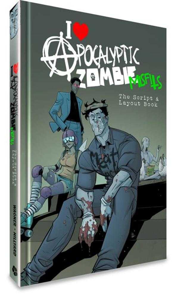 I Love Apocalyptic Zombie Misfits Hardcover Scripts & Layouts Edition | BD Cosmos
