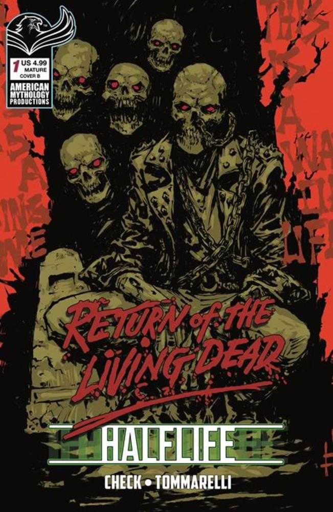 Return Living Dead Halflife #1 PRANA B Godmachine 12/23/2026 | BD Cosmos