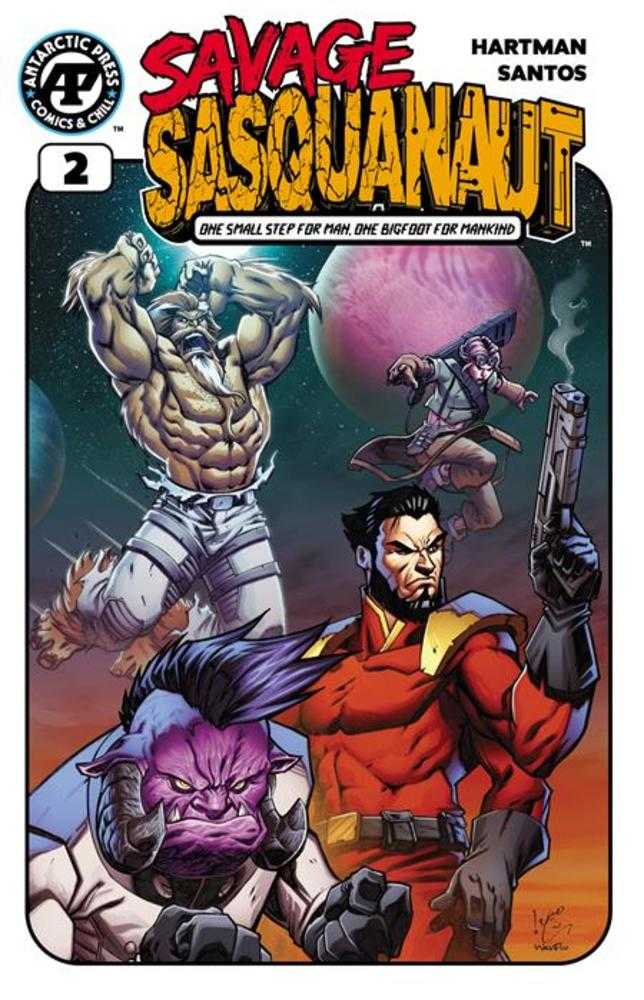 Savage Sasquanaut #2 Massive B Ladjouze 12/02/2026 | BD Cosmos