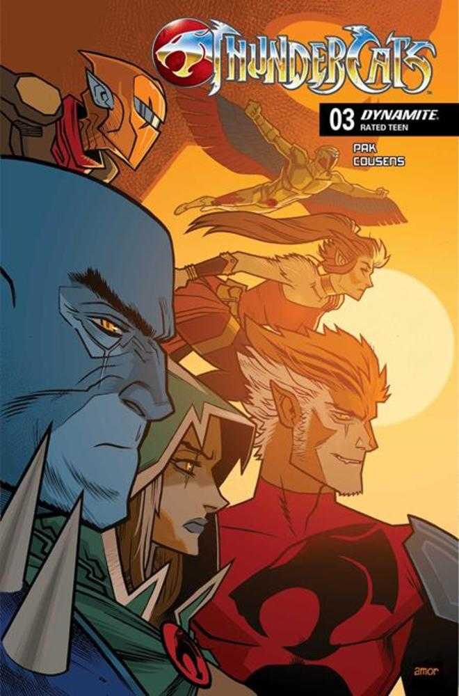 Thundercats (2026) #3 DYNAMITE A Amor 12/02/2026 | BD Cosmos