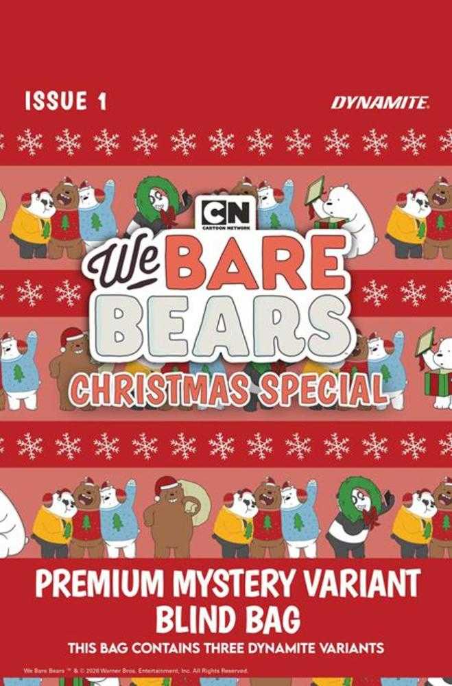 We Bare Bears Christmas Special #1 (One Shot) DYNAMITE G Premium Mystery Blind Bag 12/23/2026 | BD Cosmos
