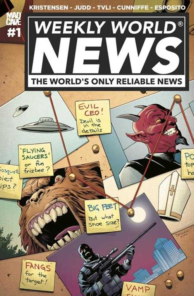 Weekly World News #1 (Of 6) Mad Cave C Shalvey 12/02/2026 | BD Cosmos