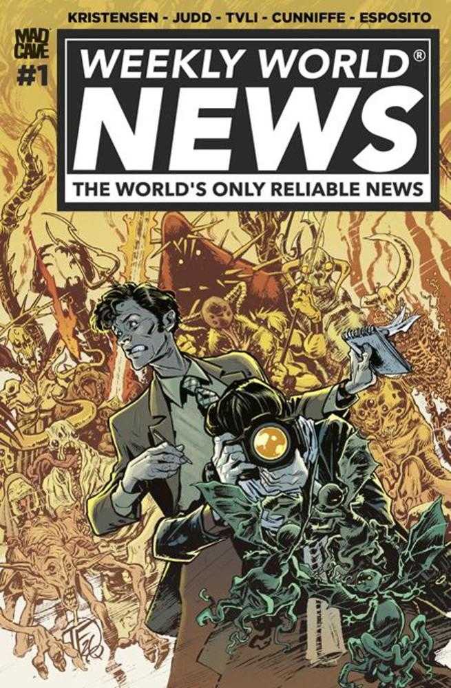Weekly World News #1 (Of 6) Mad Cave E Fowler Foil 12/02/2026 | BD Cosmos