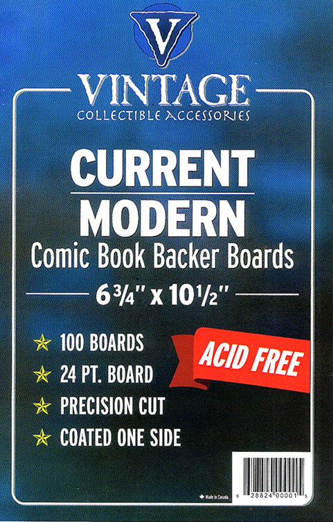 COMIC PRO LINE CURRENT AGE BACKER BOARDS 100CT 24PT | BD Cosmos