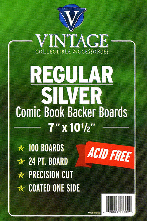 COMIC PRO LINE SILVER REGULAR AGE BACKER BOARDS 100CT 24PT | BD Cosmos