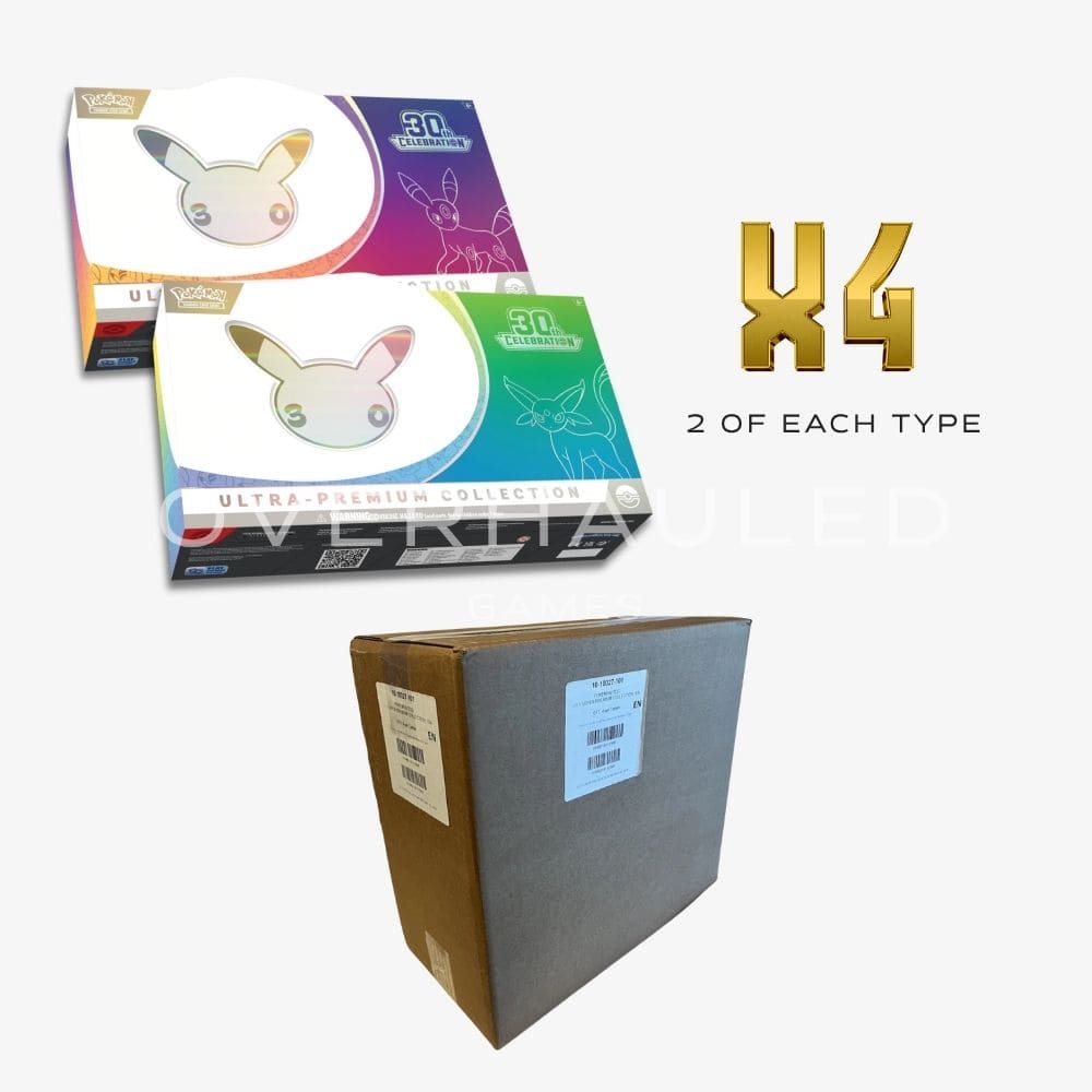 POKEMON TCG: 30TH CELEBRATION ULTRA PREMIUM COLLECTION SEALED CASE - NOV 6TH - LIMIT 1 PER ORDER [READ DESCRIPTION] | BD Cosmos
