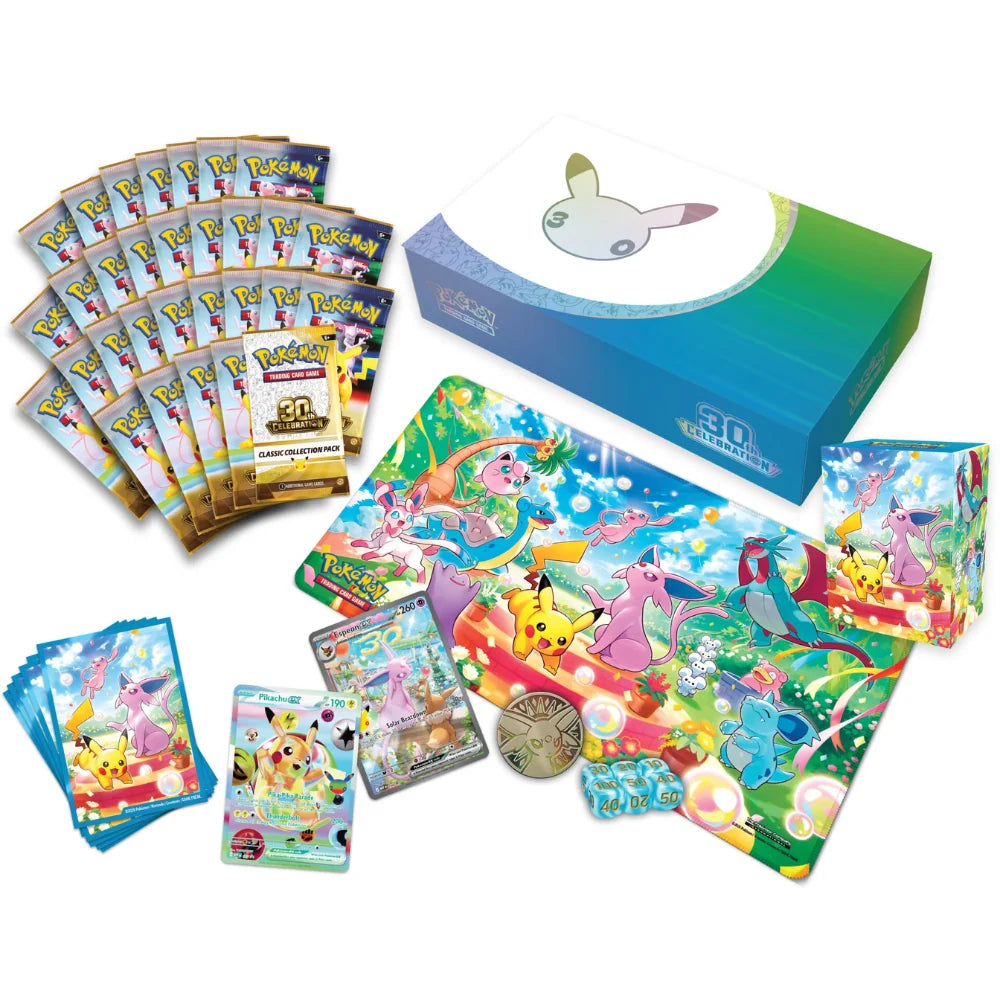 POKEMON TCG: 30TH CELEBRATION ULTRA PREMIUM COLLECTION "DAY" - NOV 6TH - LIMIT 2 PER ORDER [READ DESCRIPTION] | BD Cosmos