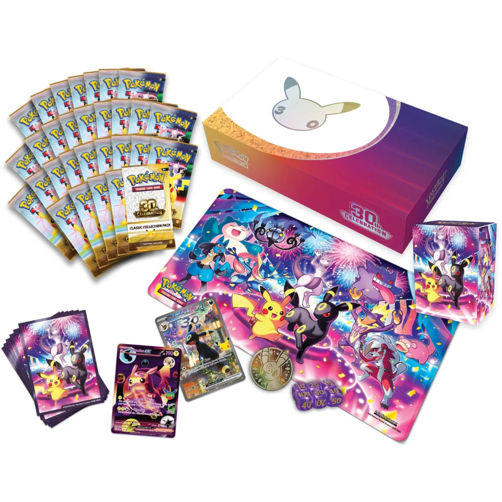 POKEMON TCG: 30TH CELEBRATION ULTRA PREMIUM COLLECTION "NIGHT" - NOV 6TH - LIMIT 2 PER ORDER [READ DESCRIPTION] | BD Cosmos