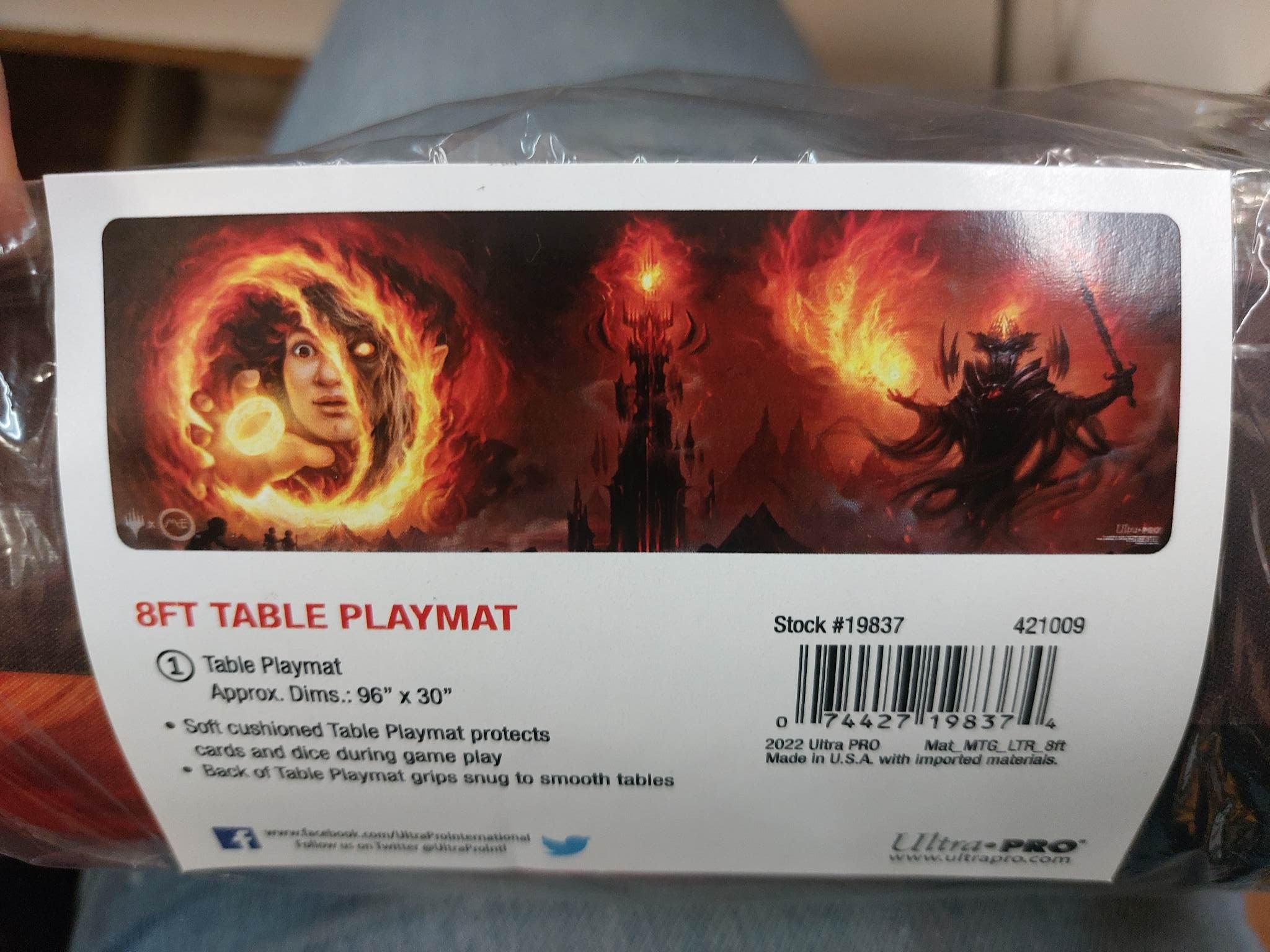 UP PLAYMAT MTG TABLE 8FT TALES OF MIDDLE-EARTH | BD Cosmos