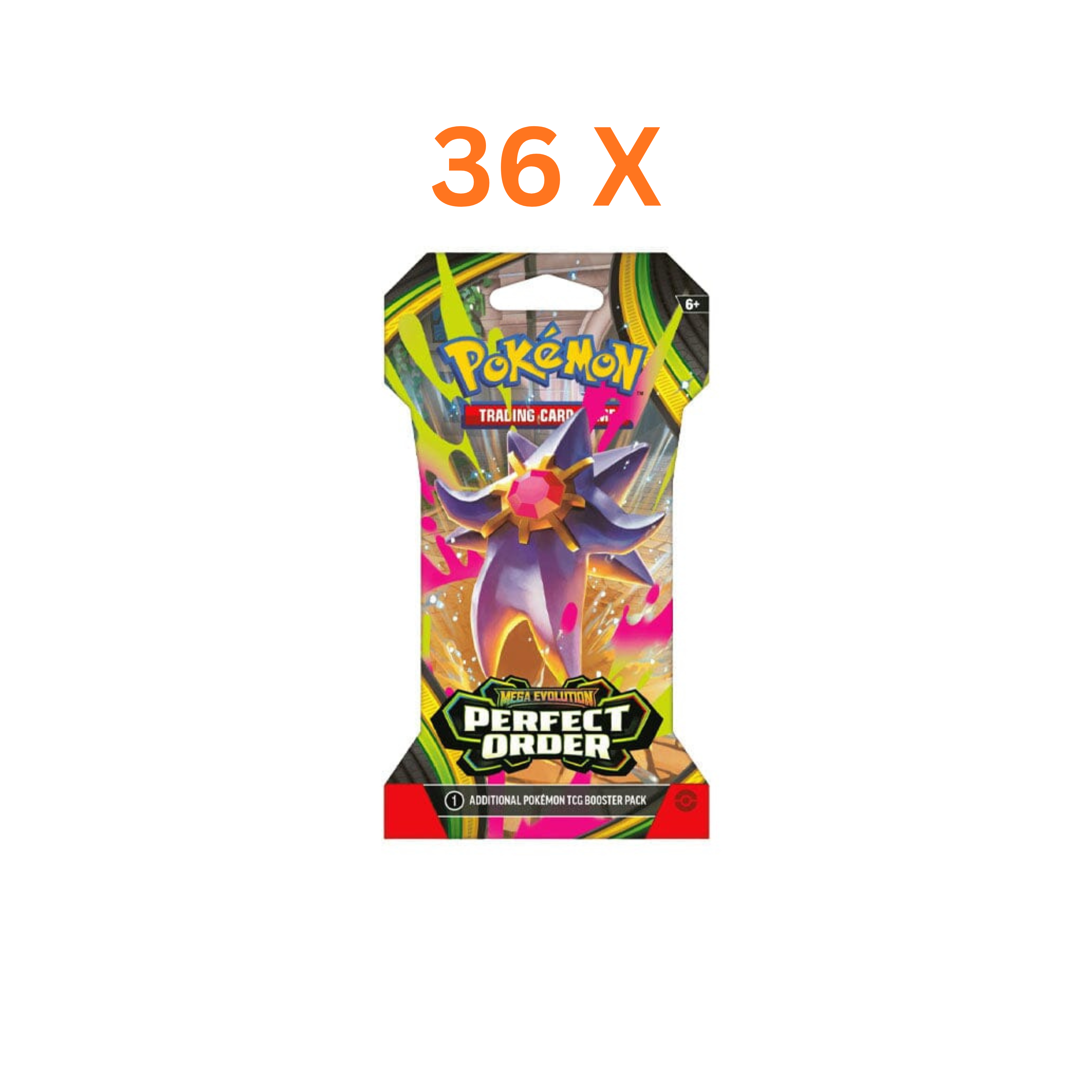 POKEMON TCG ME03: PERFECT ORDER SLEEVED BOOSTER PACK - 36 BUNDLE | BD Cosmos