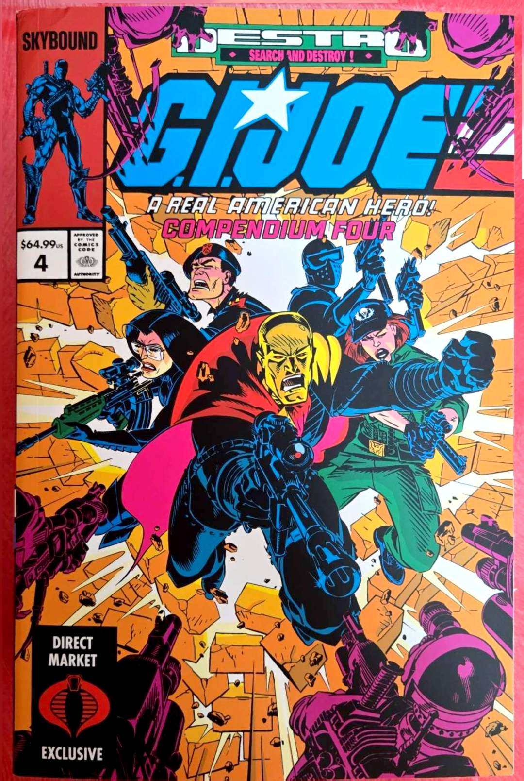 G.I. Joe A Real American Hero Compendium TPB Volume 04 DM (DAMAGED) | BD Cosmos