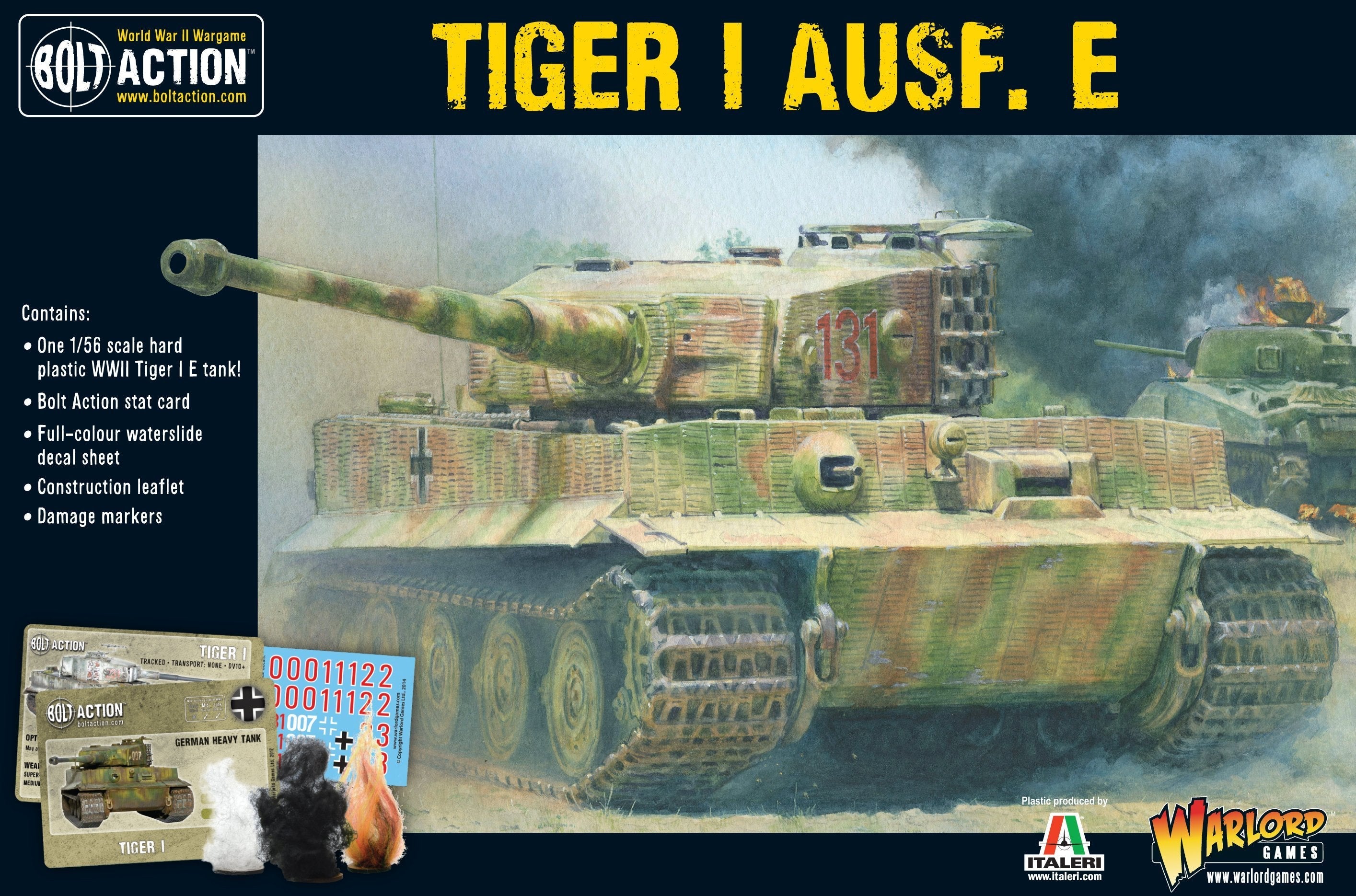 BOLT ACTION: TIGER I AUSF. E HEAVY TANK | BD Cosmos
