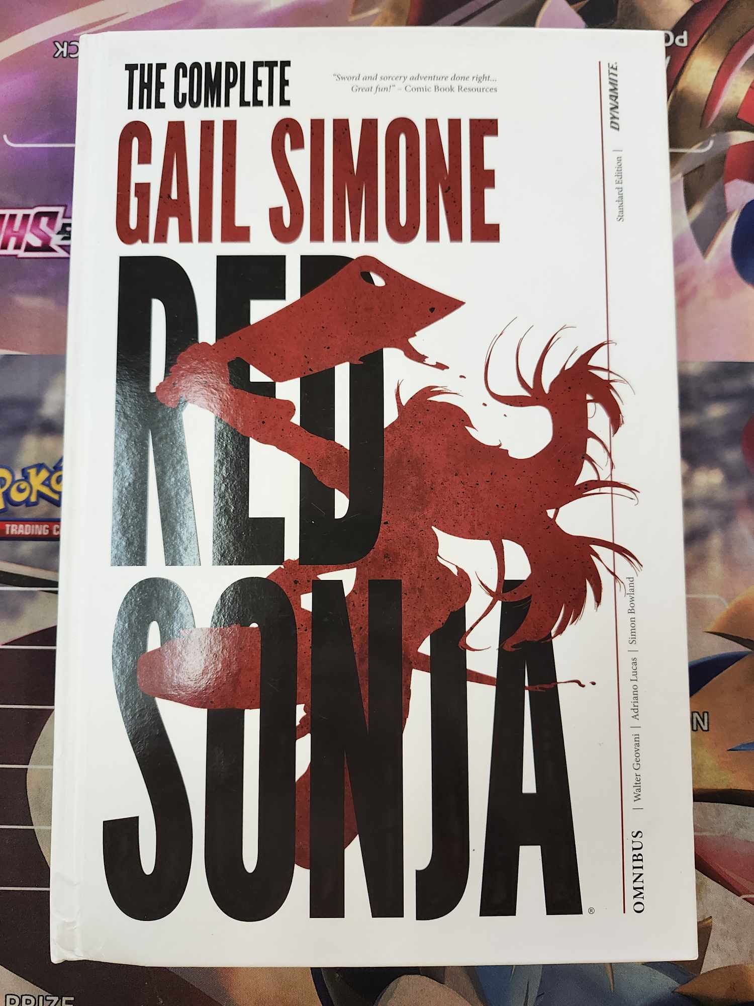 Red Sonja Complete Gail Simone Couverture rigide surdimensionnée UN PEU ENDOMMAGÉE | BD Cosmos