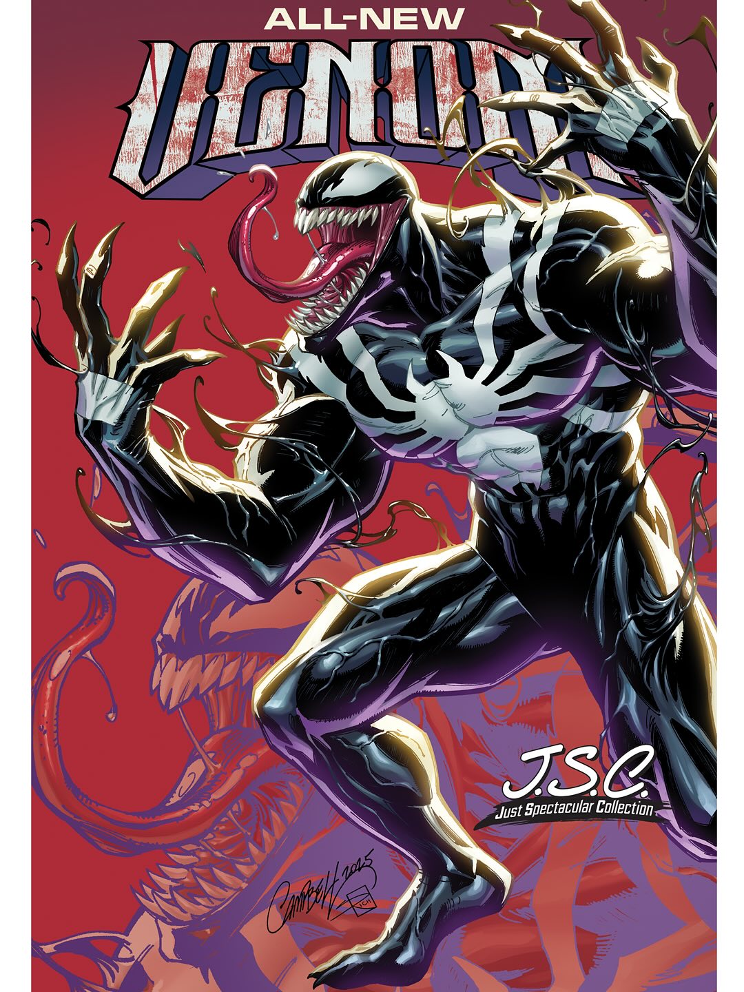 All-New Venom #9 J. Scott Campbell Just Spectacular Collection 08/06/2025 | BD Cosmos