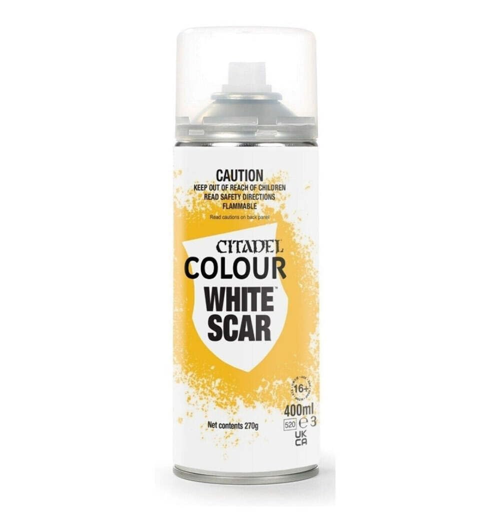 CITADEL SPRAY PAINT: WHITE SCAR | BD Cosmos