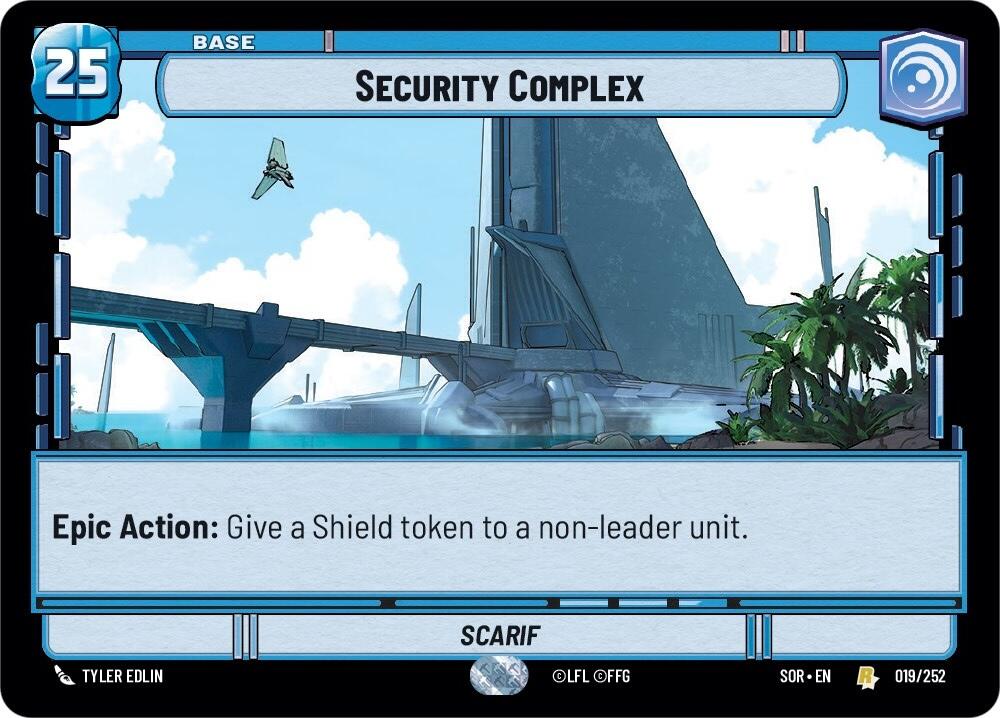 Security Complex (019/252) [Spark of Rebellion] | BD Cosmos