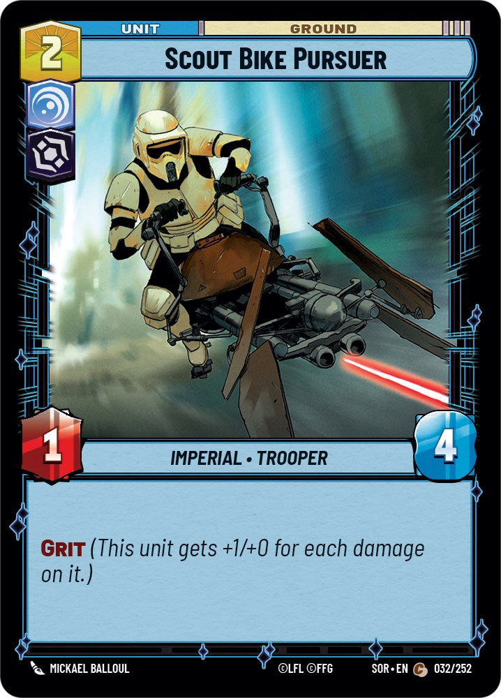 Scout Bike Pursuer (032/252) [Spark of Rebellion] | BD Cosmos