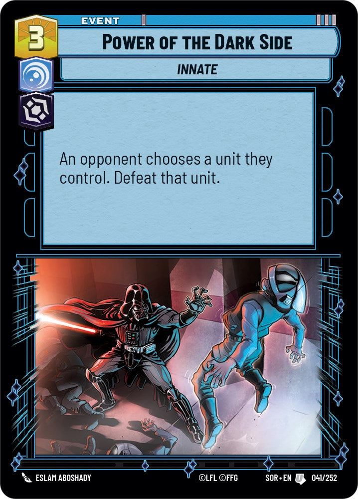 Power of the Dark Side (041/252) [Spark of Rebellion] | BD Cosmos