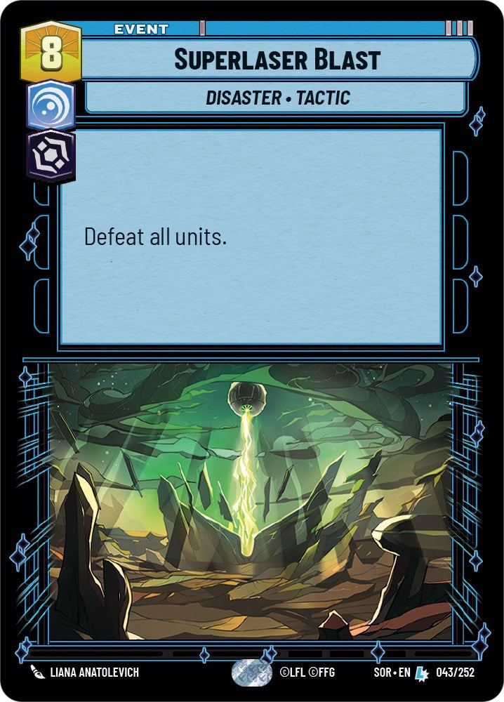 Superlaser Blast (043/252) [Spark of Rebellion] | BD Cosmos