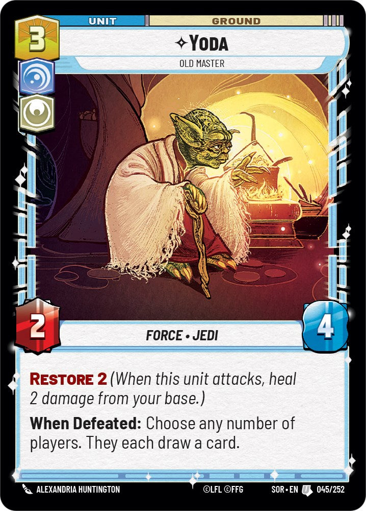 Yoda - Old Master (045/252) [Spark of Rebellion] | BD Cosmos