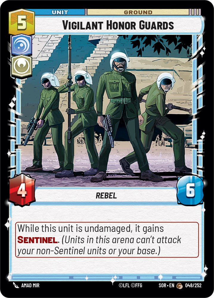 Vigilant Honor Guards (048/252) [Spark of Rebellion] | BD Cosmos