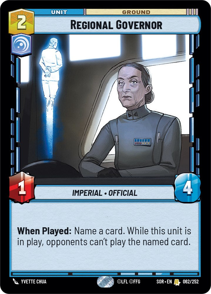 Regional Governor (062/252) [Spark of Rebellion] | BD Cosmos