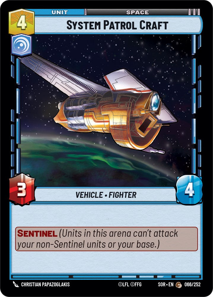 System Patrol Craft (066/252) [Spark of Rebellion] | BD Cosmos