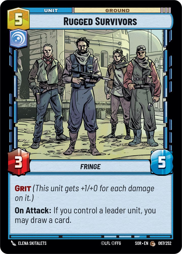 Rugged Survivors (067/252) [Spark of Rebellion] | BD Cosmos