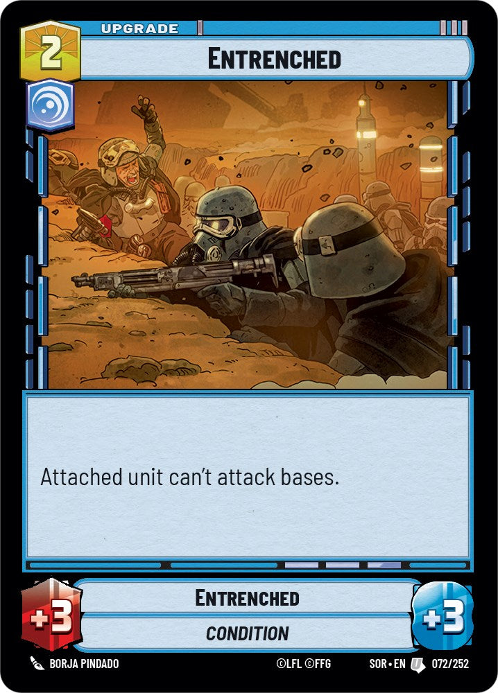 Entrenched (072/252) [Spark of Rebellion] | BD Cosmos