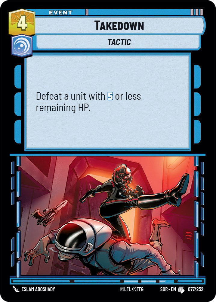 Takedown (077/252) [Spark of Rebellion] | BD Cosmos