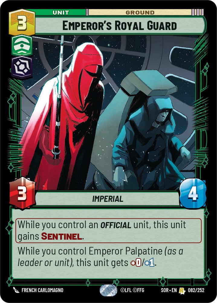Emperor's Royal Guard (082/252) [Spark of Rebellion] | BD Cosmos