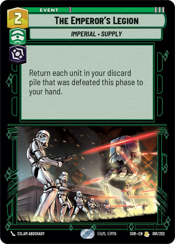 The Emperor's Legion (091/252) [Spark of Rebellion] | BD Cosmos
