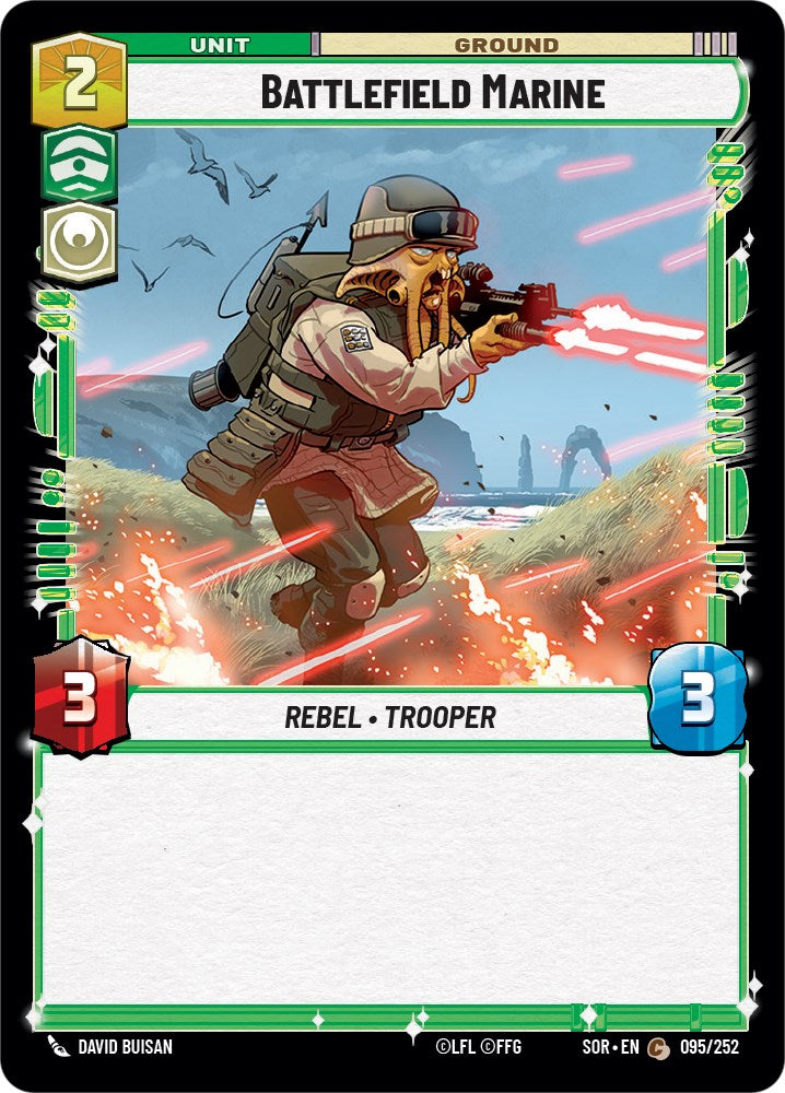 Battlefield Marine (095/252) [Spark of Rebellion] | BD Cosmos
