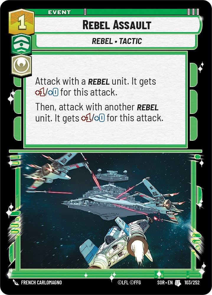 Rebel Assault (103/252) [Spark of Rebellion] | BD Cosmos