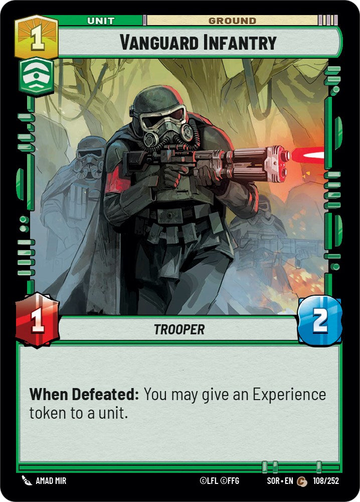 Vanguard Infantry (108/252) [Spark of Rebellion] | BD Cosmos
