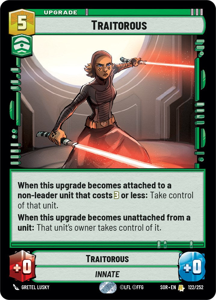 Traitorous (122/252) [Spark of Rebellion] | BD Cosmos