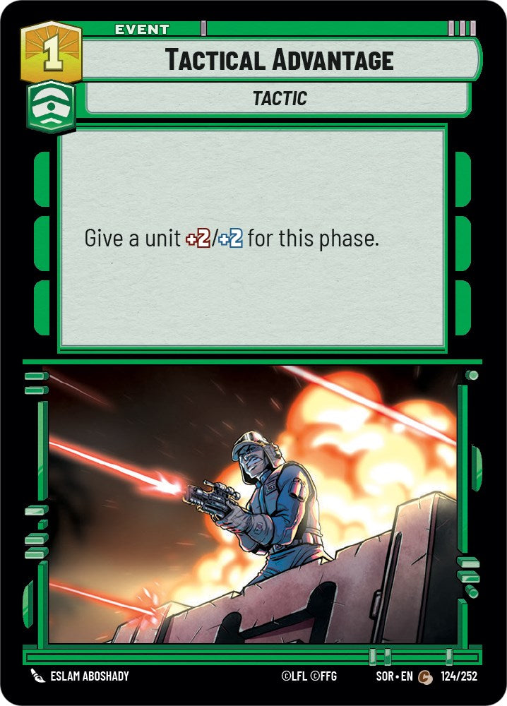 Tactical Advantage (124/252) [Spark of Rebellion] | BD Cosmos
