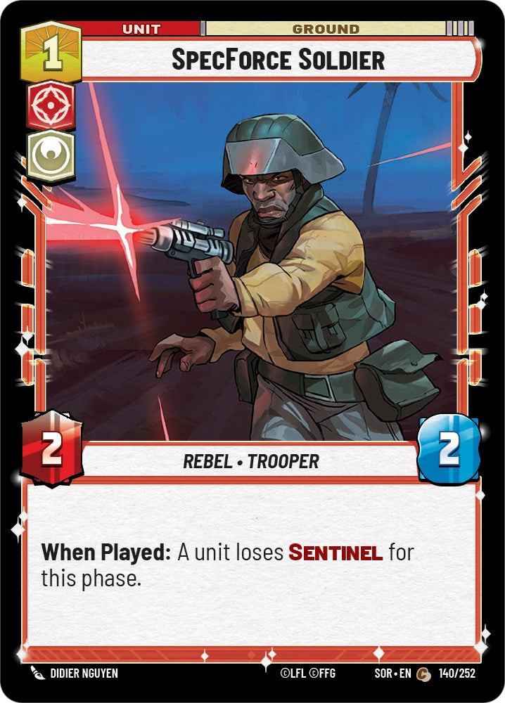 SpecForce Soldier (140/252) [Spark of Rebellion] | BD Cosmos
