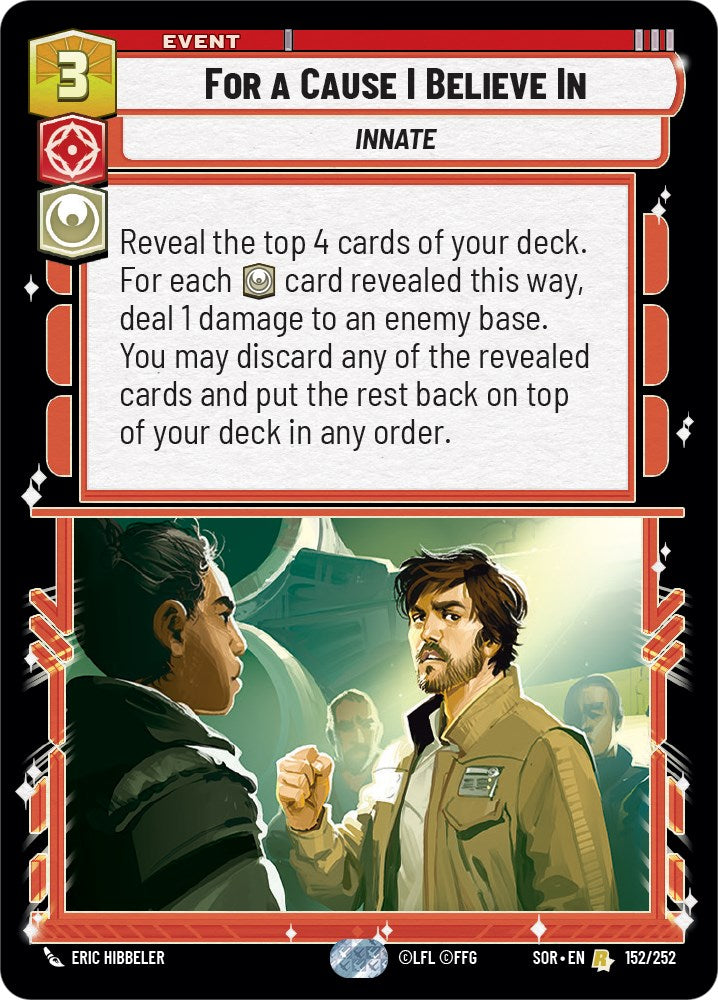 For A Cause I Believe In (152/252) [Spark of Rebellion] | BD Cosmos