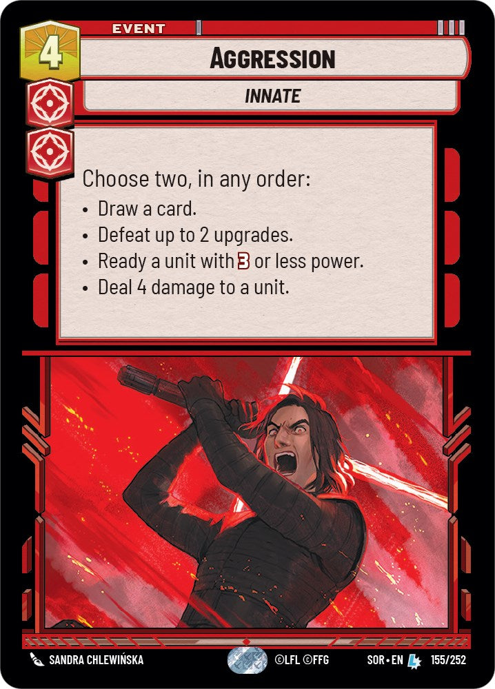 Aggression (155/252) [Spark of Rebellion] | BD Cosmos