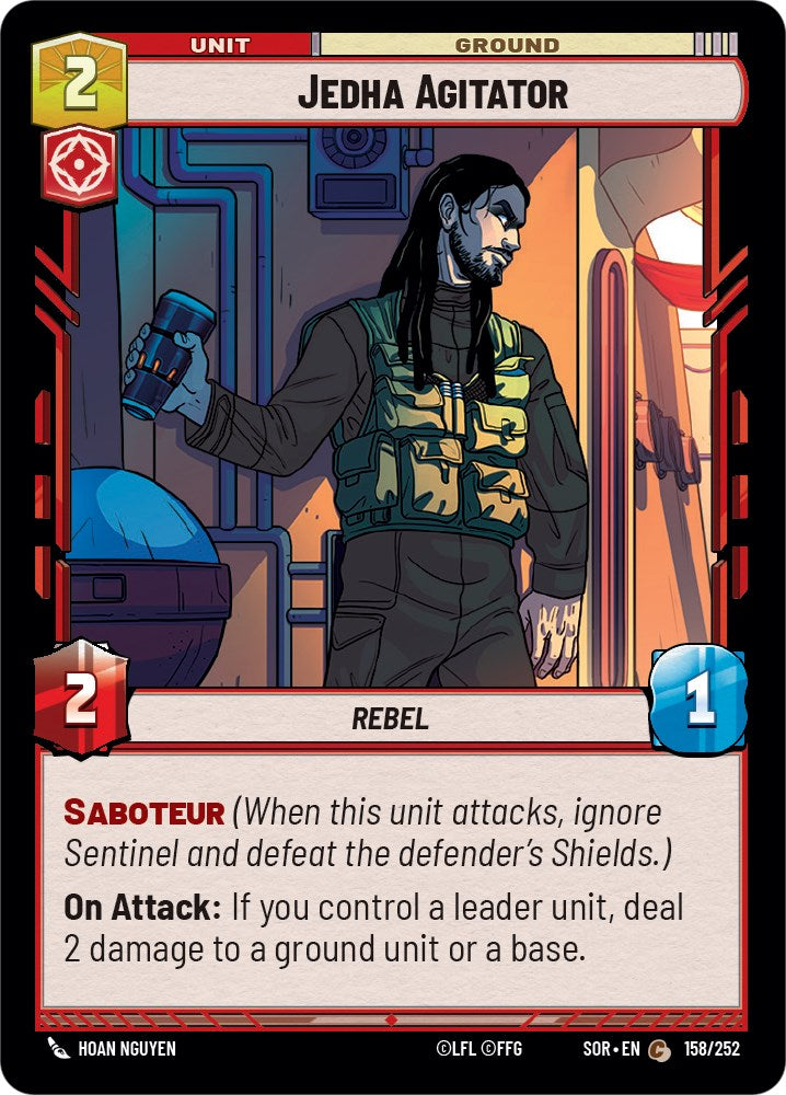 Jedha Agitator (158/252) [Spark of Rebellion] | BD Cosmos