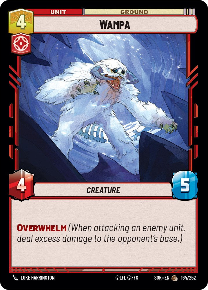 Wampa (164/252) [Spark of Rebellion] | BD Cosmos