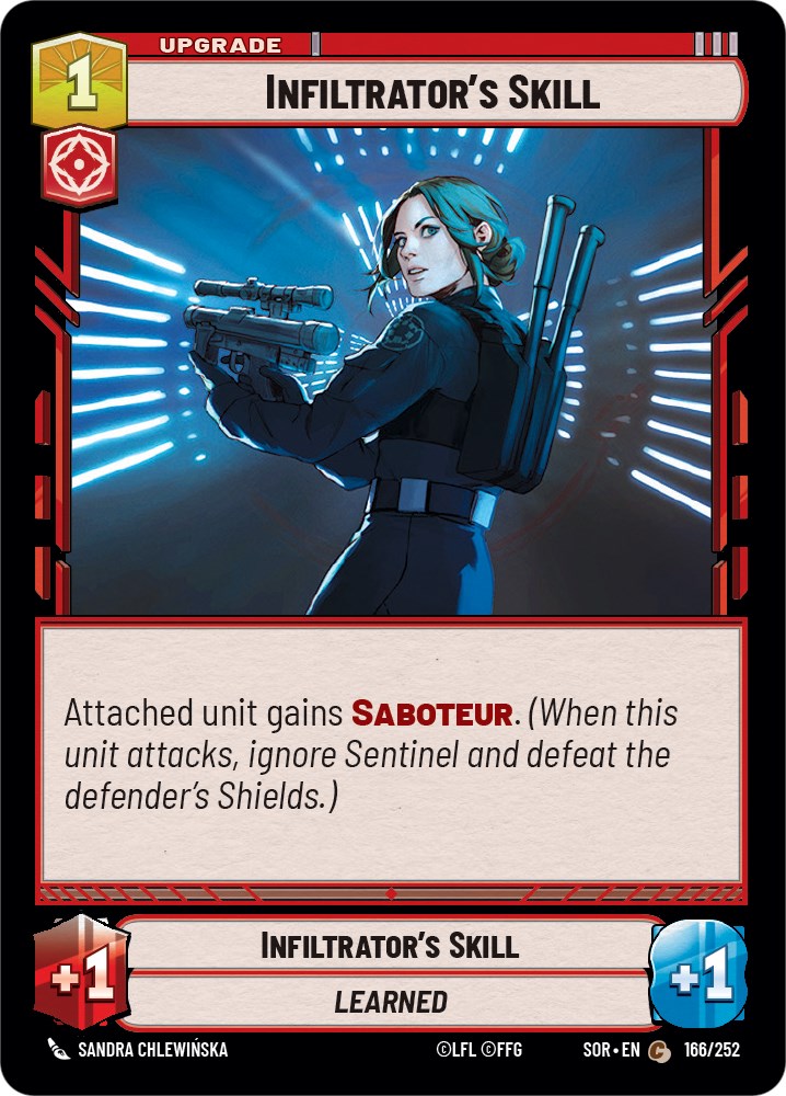 Infiltrator's Skill (166/252) [Spark of Rebellion] | BD Cosmos