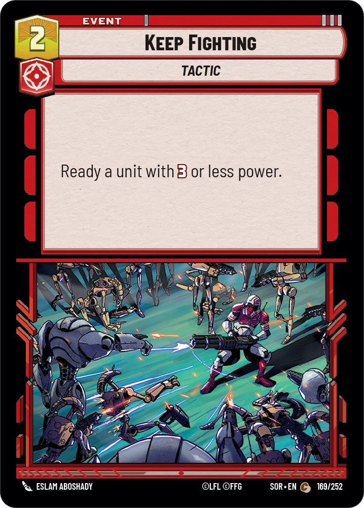 Keep Fighting (169/252) [Spark of Rebellion] | BD Cosmos