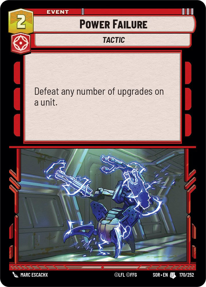 Power Failure (170/252) [Spark of Rebellion] | BD Cosmos