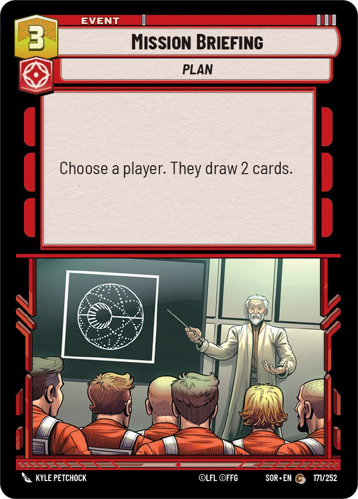 Mission Briefing (171/252) [Spark of Rebellion] | BD Cosmos