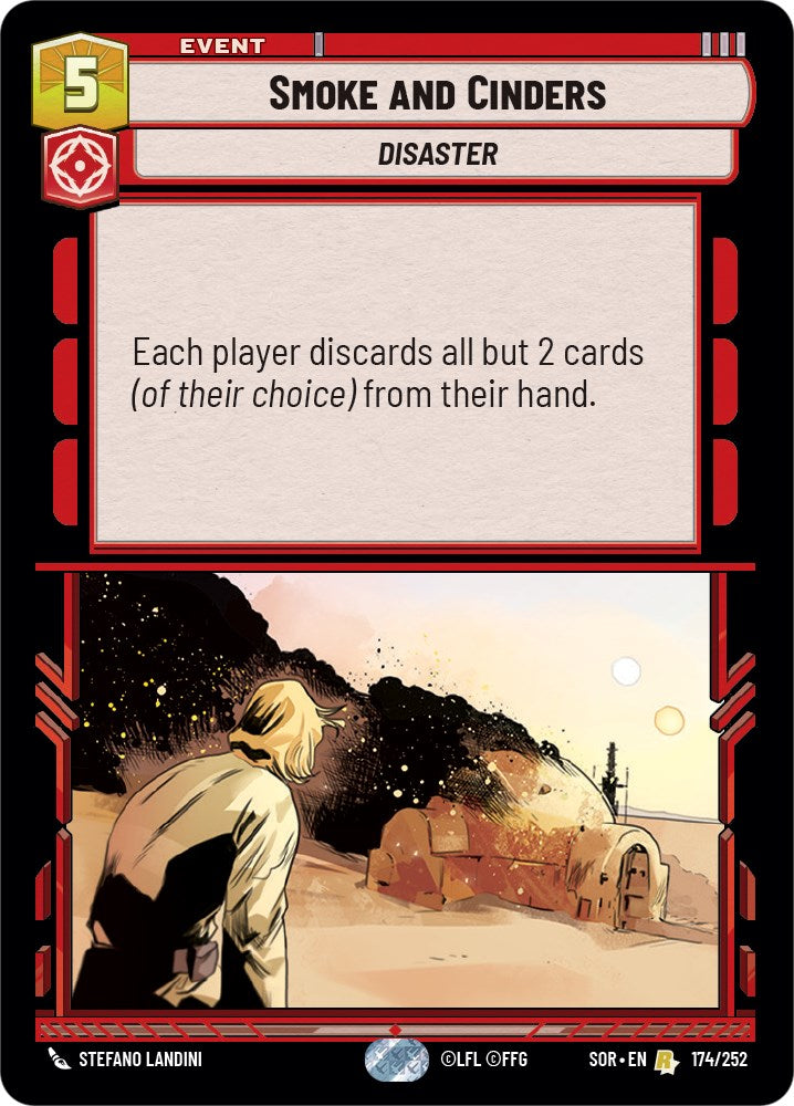 Smoke and Cinders (174/252) [Spark of Rebellion] | BD Cosmos
