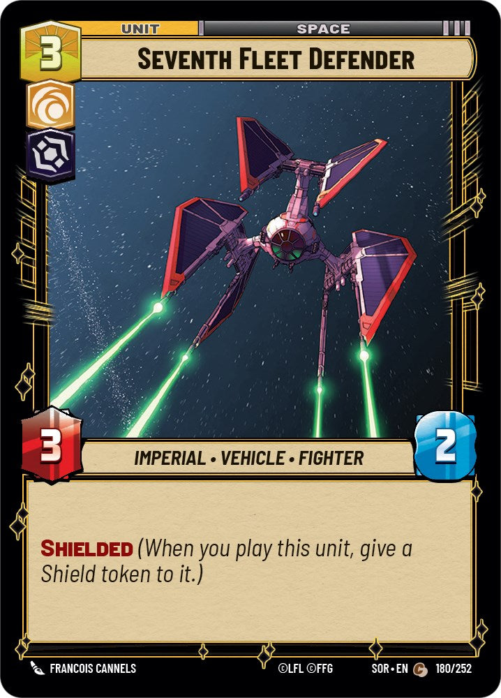Seventh Fleet Defender (180/252) [Spark of Rebellion] | BD Cosmos